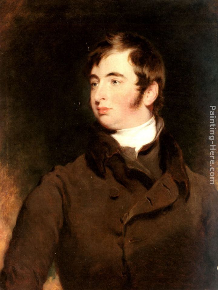 Sir Thomas Lawrence Portrait of George Charles Pratt, Earl of Brecknock (1799-1866)